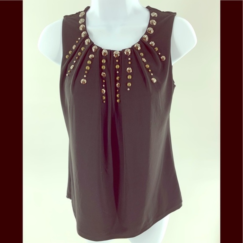 Josephine Studio Black Petite Top Size XSP